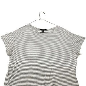 Forever 21 Black and White Striped Tee